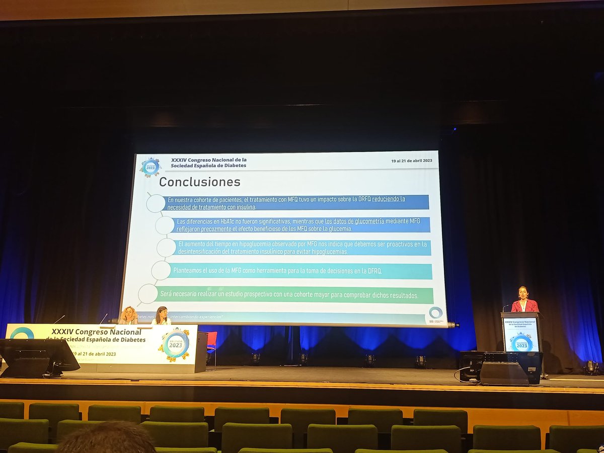 Presentando nuestros prometedores resultados del impacto de moduladores en #FibrosisQuística sobre la Diabetes relacionada #DRFQ #HULP #SEDiab2023 <a href="/EndocrinoLaPaz/">EndocrinoLaPaz</a> <a href="/noemigpvillar/">Noemí, MD PhD.</a> <a href="/ester_zl/">Ester Zamarron</a> <a href="/SamaraPalmaMil1/">Samara Palma Milla</a>