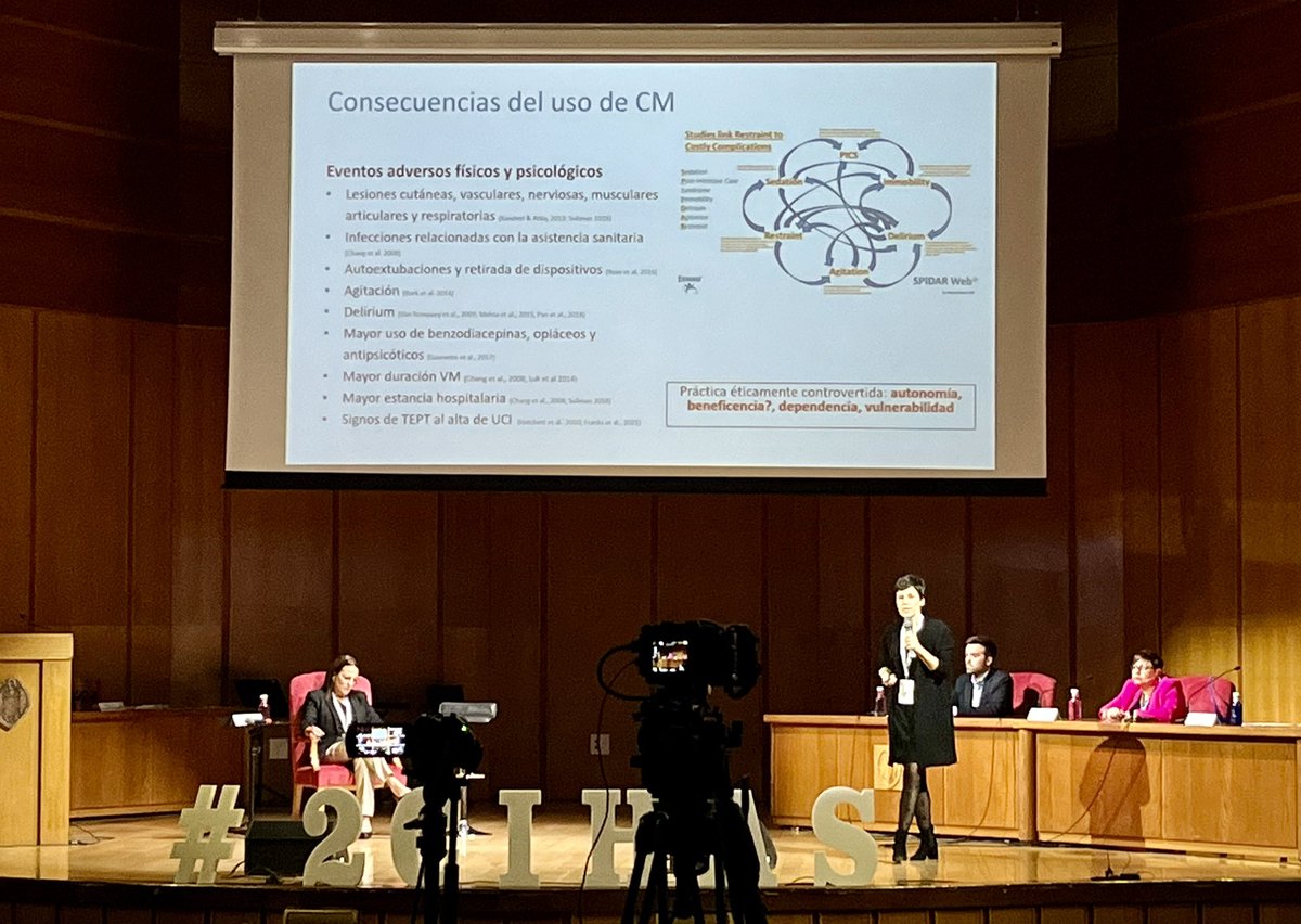 helenmeiss's tweet photo. El uso de contenciones mecánicas causa daño y no tiene evidencia científica q la avale; por que seguimos usándolas? @gemmavia nos hace reflexionar en el #2CIHAS https://t.co/aqRAQBSaGV