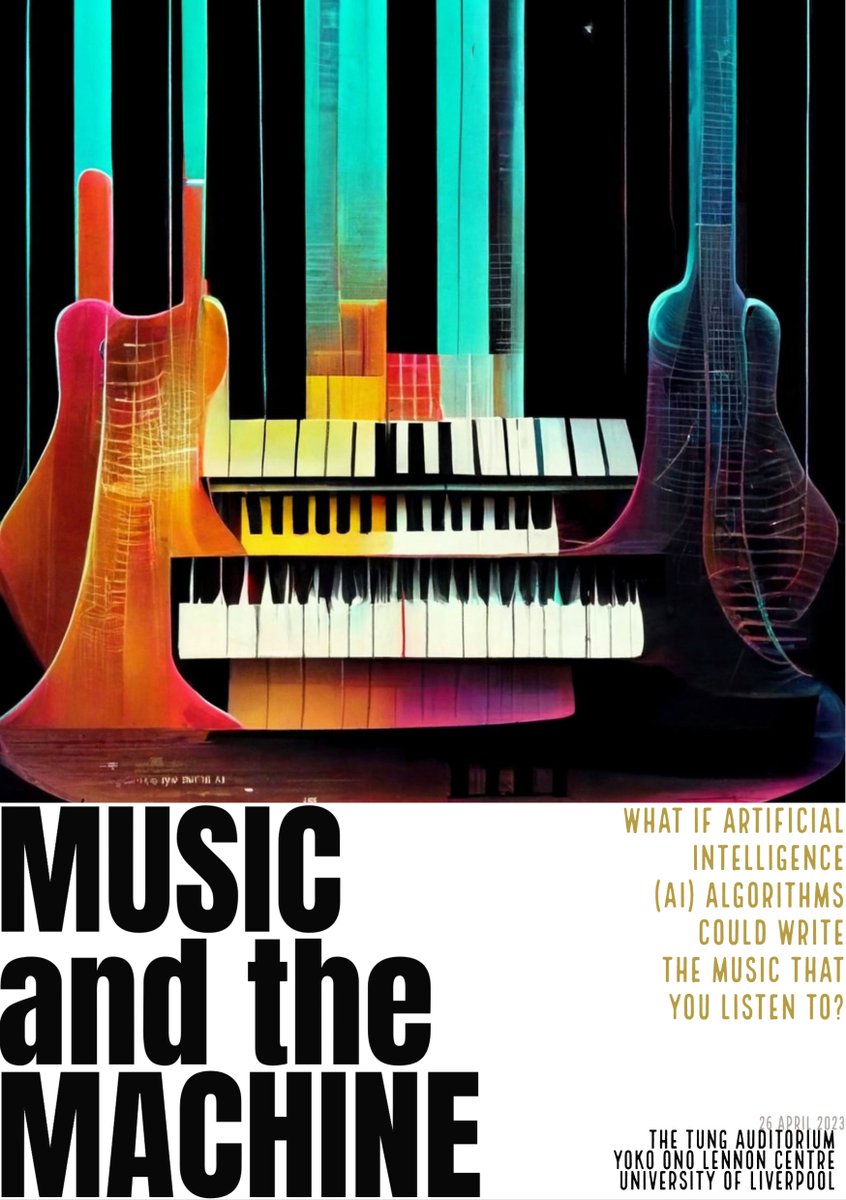 The full programme for Music and the Machine is already available on our website: amlab.liverpool.ac.uk/musicandthemac….