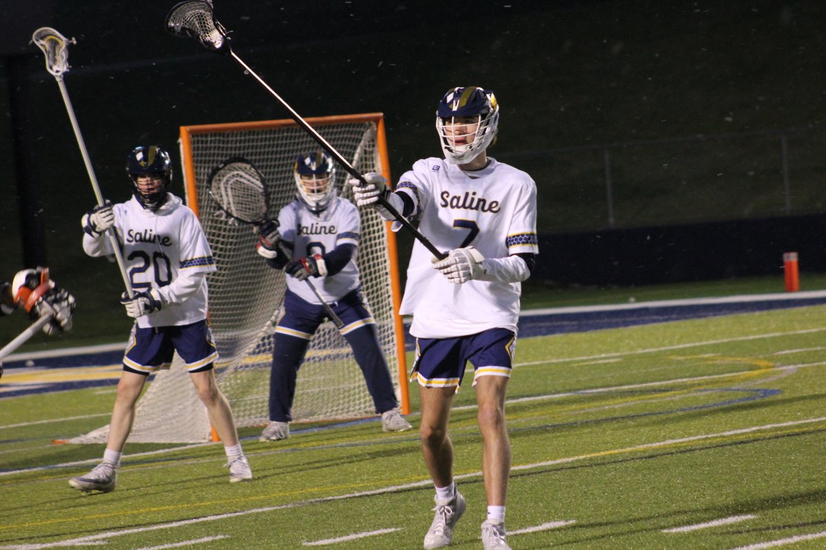 SalineLax's tweet photo. Had a good couple of games in the last week. Came away with wins from Canton, Huron and then Bedford last night... Rah-Rah Chiefs, River Rats and Kicking Mules. #TheWorkDoesntStop https://t.co/DDBnpY4Wp0