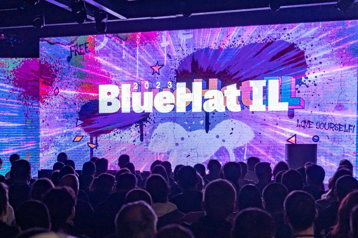 BlueHatIL's tweet photo. Clear your weekend plans because BlueHat IL 2023 talks are now up! Let the binge-watching begin:
https://t.co/v3KsaTcFAI https://t.co/wrcvKrsCPg