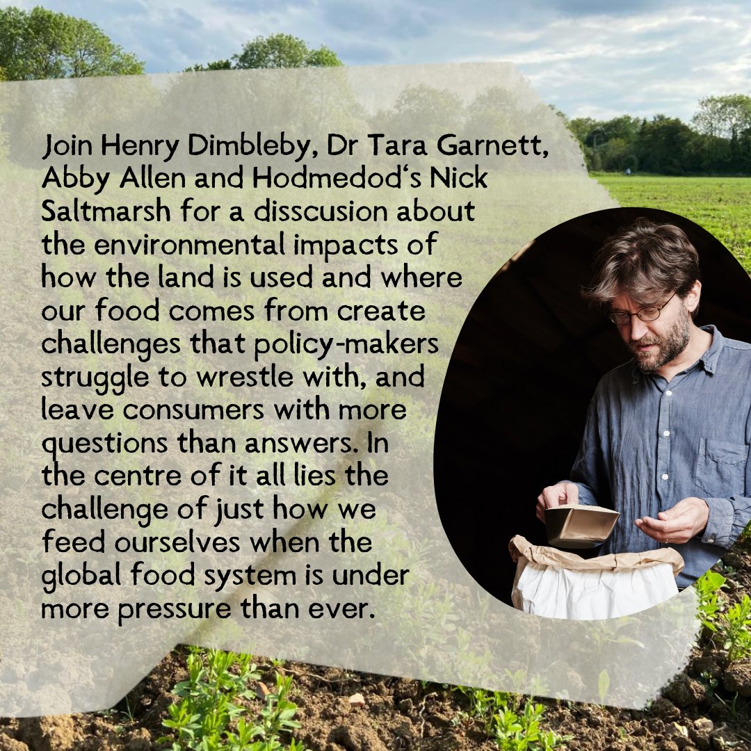 Hodmedod's (@hodmedods) on Twitter photo Feeding the World, Farming the Planet at the <a href="/britishlibrary/">British Library</a>. Join <a href="/HenryDimbleby/">Henry Dimbleby</a>, Dr Tara Garnett, Abby Allen, and Hodmedod’s Nick Saltmarsh for a discussion on food, farming and the environment. Don't miss it, online or in person, 24/04/23, 19:00-20:30 bl.uk/events/feeding… Feeding the World, Farming the Planet at the <a href="/britishlibrary/">British Library</a>. Join <a href="/HenryDimbleby/">Henry Dimbleby</a>, Dr Tara Garnett, Abby Allen, and Hodmedod’s Nick Saltmarsh for a discussion on food, farming and the environment. Don't miss it, online or in person, 24/04/23, 19:00-20:30 bl.uk/events/feeding…