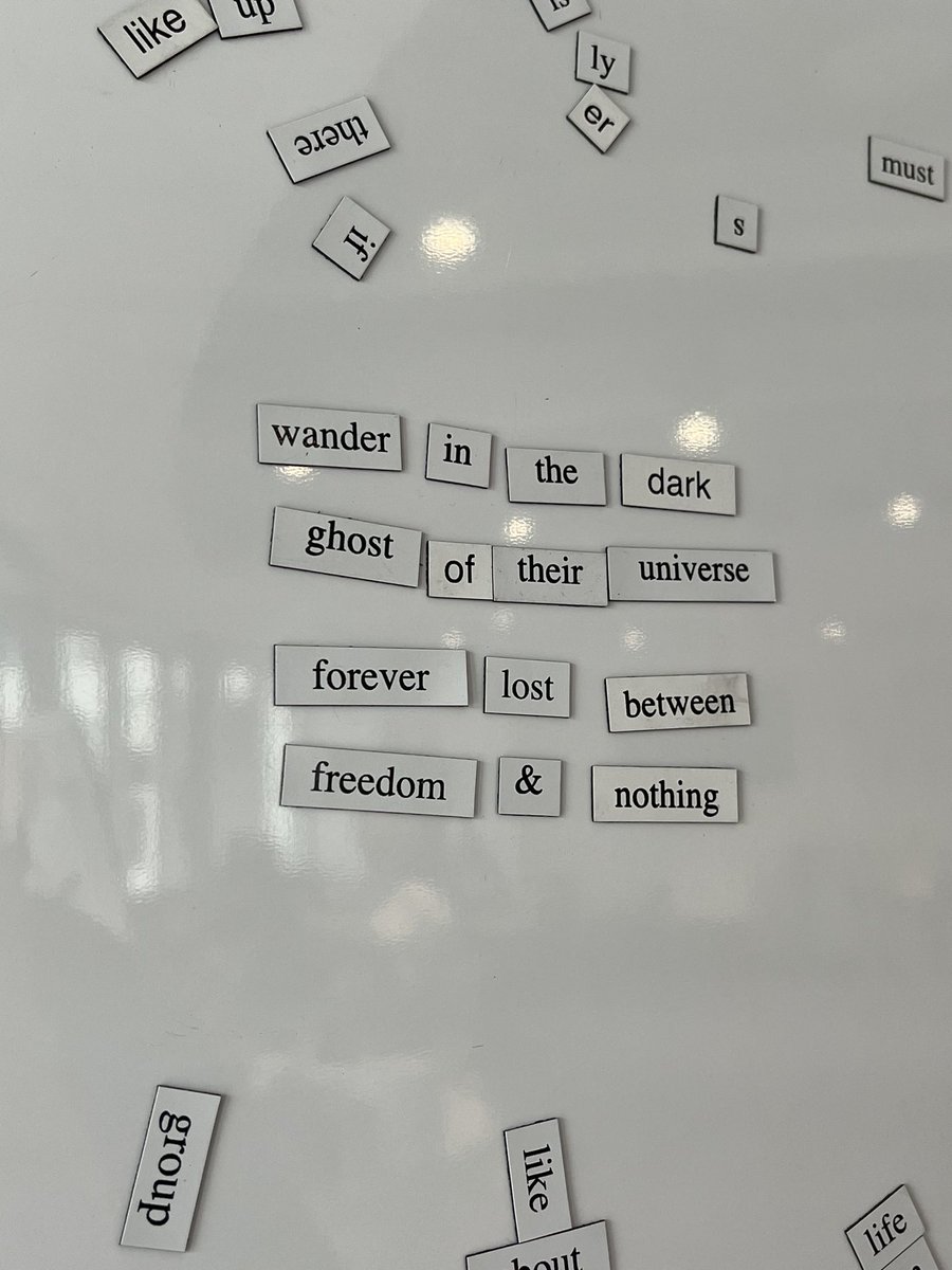 deltaliterary's tweet photo. Here are some of the magnetic poems from Unbound last weekend. Do you spot yours? 🌻 https://t.co/BOovK5f5os