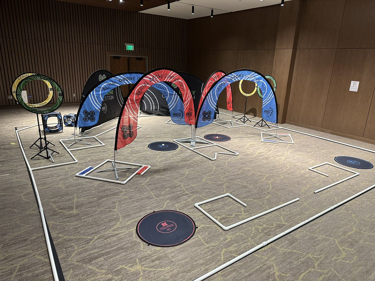 LindsayBryan17's tweet photo. This is what it look like when vision meets preparation!  CCPS hosted the first ever Aerial Drone Challenge at @STLPKentucky State. #STLP23 https://t.co/ugd2A3yWqs