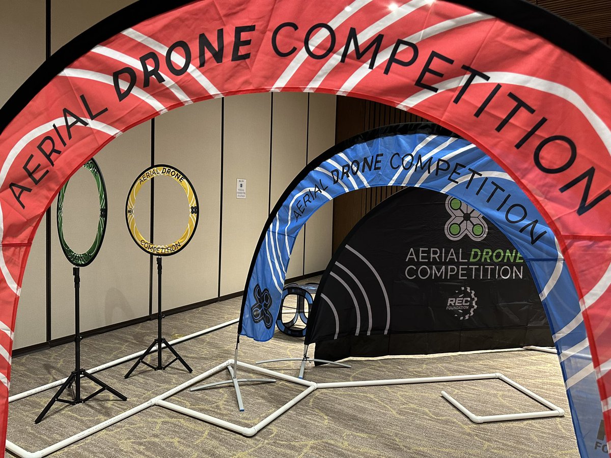 LindsayBryan17's tweet photo. This is what it look like when vision meets preparation!  CCPS hosted the first ever Aerial Drone Challenge at @STLPKentucky State. #STLP23 https://t.co/ugd2A3yWqs
