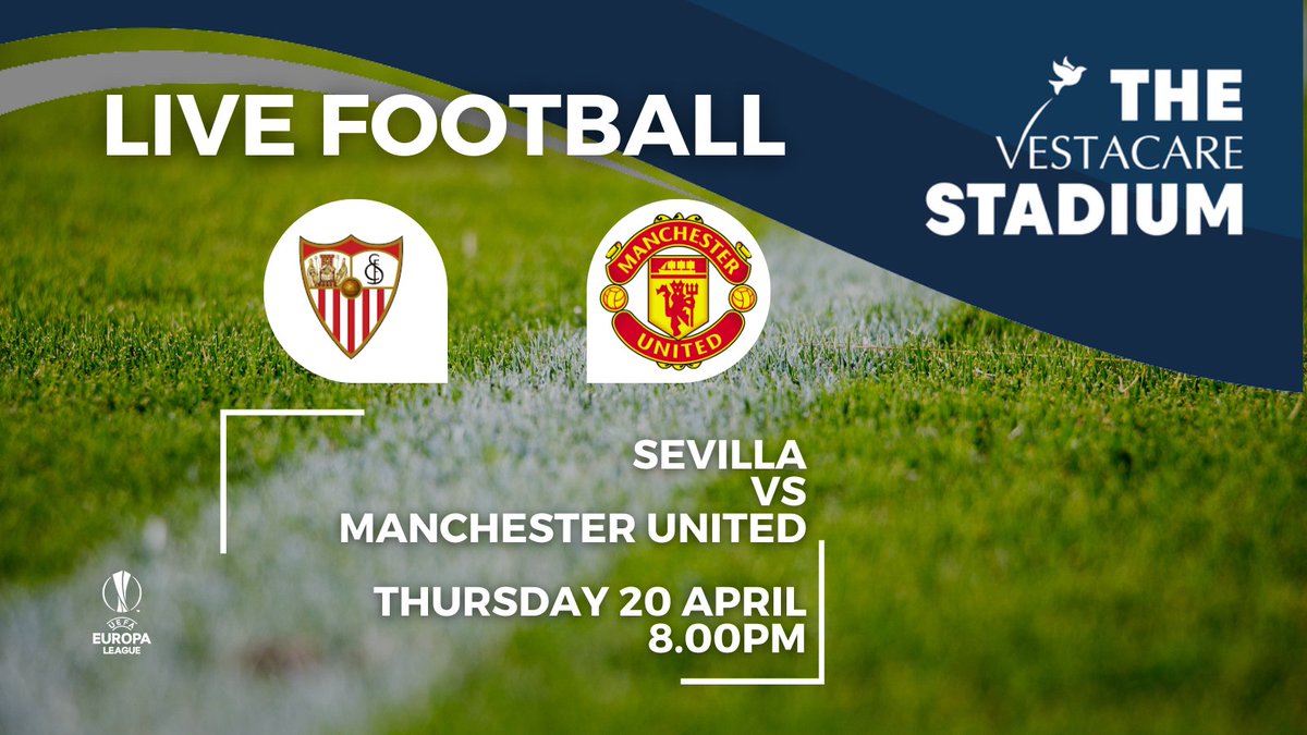 So, City are through to the semis of the #UCL - can United follow suit tonight and make it through to the #UEL semi finals? Join us from 5pm and watch the game on the big screen!
#AvroFC #SEVMUN #ManUtd #ManchesterUnited #Oldham #LoveOldham