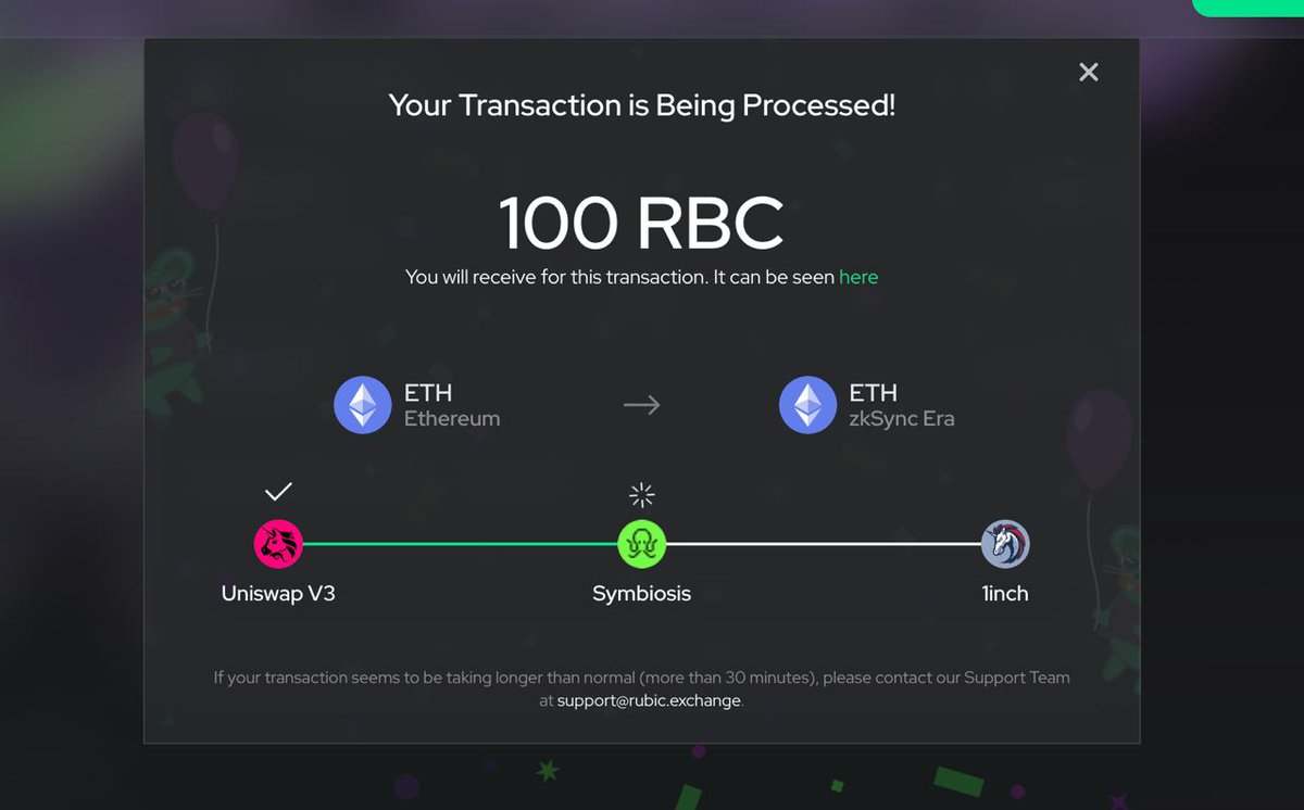 Rubic on Twitter "3/ How to Receive the NFT