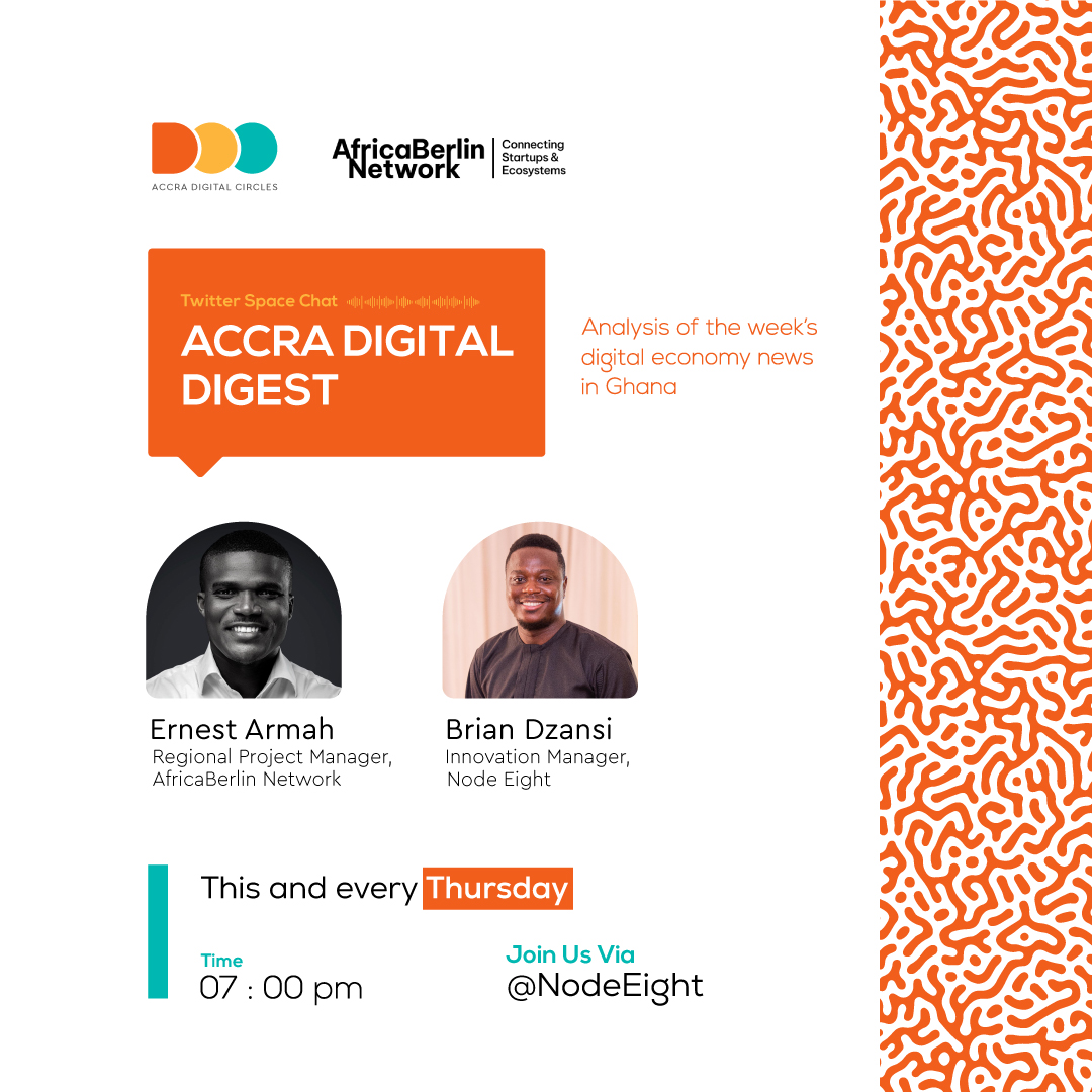 Get ready to explore Ghana's digital economy with us! 🚀🇬🇭

On tonight's Twitter Space, we'll delve into the latest trends shaping Ghana's #digitaleconomy, giving you valuable insights and analysis to stay ahead of the curve.

Set a reminder for tonight! x.com/i/spaces/1kvKp…