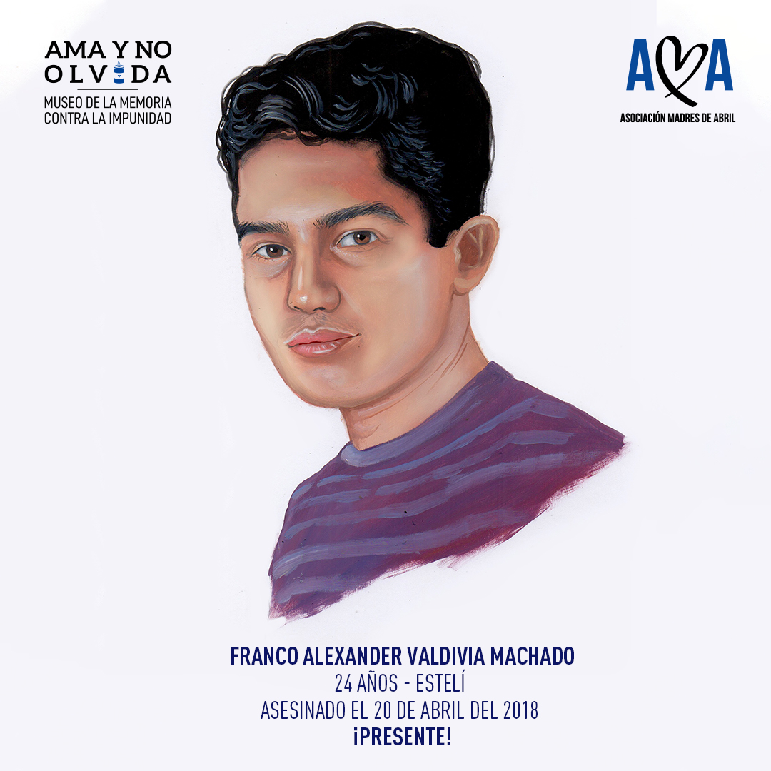MadresDeAbril's tweet photo. 💙🖤 “Aunque a mi vida días le resto, seguiré diciendo verdades cueste lo que me cueste”💙🖤  Franco Alexander Valdivia Machado de 24 años, era estudiante universitario, artista y padre de una niña.  Su nombre artístico era “Renfan” https://t.co/GPJRB9YT5G