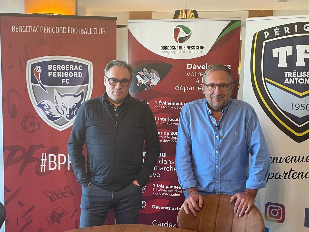 Digital Impact Productions était présent ce matin pour la captation de la conférence de presse donnée conjointement entre <a href="/BPFC24/">Bergerac Périgord Football Club ⚽️</a> , le <a href="/TrelissacFC/">Trélissac Antonne Périgord FC</a>  et le <a href="/ClubDordogne/">DBC</a> .
Une nouvelle aventure débute pour le football en Dordogne !!!
youtu.be/Mmo83YxQRhA