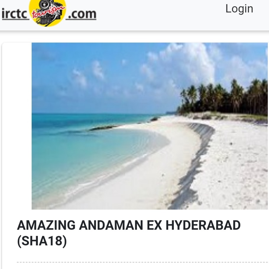 BookingIrctc's tweet photo. Andaman Nicobar Islands Tour https://t.co/U2gUpfXgts