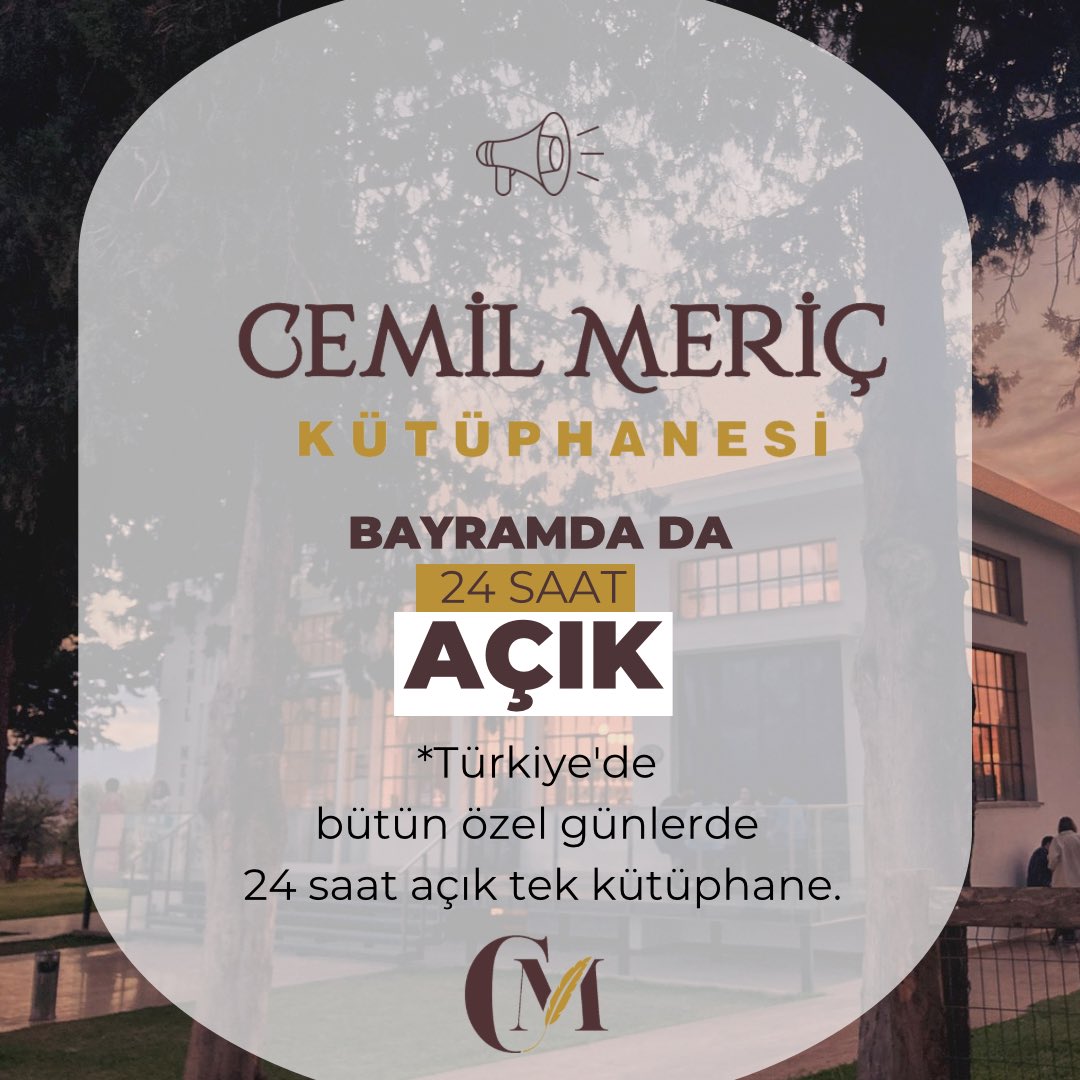 cemilmerickitap's tweet photo. Bütün resmi tatiller ve özel günlerde olduğu gibi Ramazan Bayramı’nda da 24 saat hizmetinizdeyiz. https://t.co/GbCPDBvICS