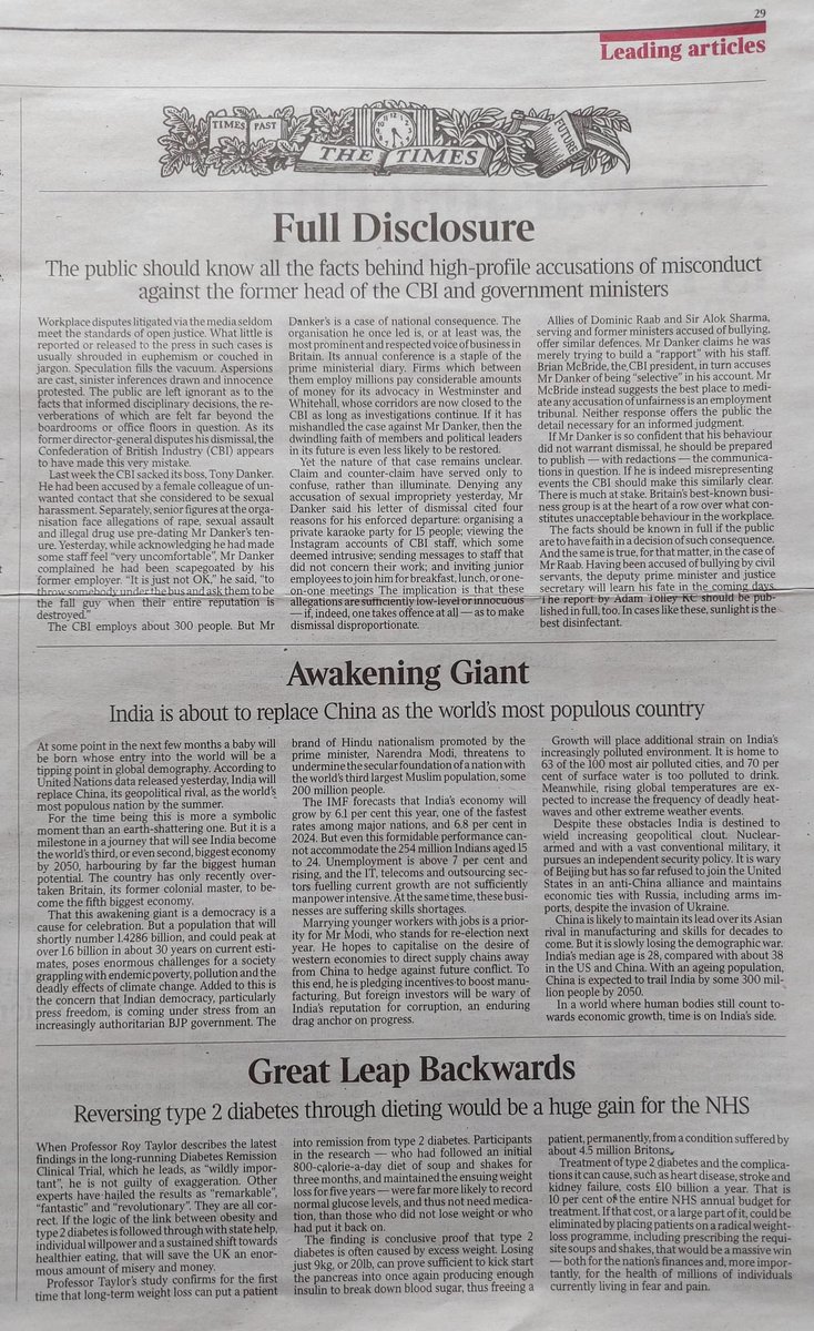 TTTMediaXR's tweet photo. What did Rupert Murdoch’s British newspapers have to say after Fox News paid £634 million to stop the disgraced mogul having to take the stand and explain Fox’s toxic lies?

Absolutely nothing - which tells you everything about their function and their editorial independence. https://t.co/a3rDBSBvxu