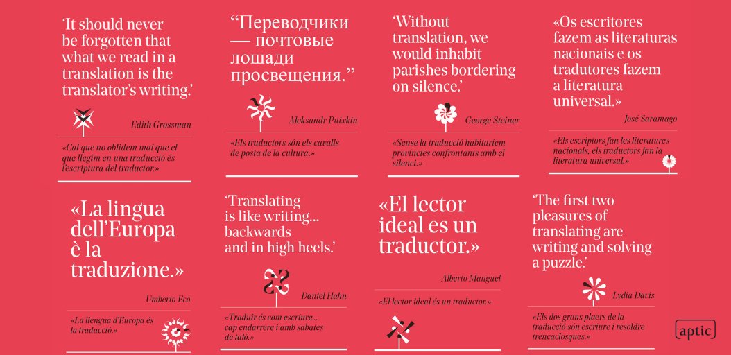 apticassociacio's tweet photo. Aquest Sant Jordi, tens una cita amb els traductors! 
A la parada tindrem un photocall i jocs de traducció de frases breus escrites en diferents idiomes. Apropeu-vos-hi per fer-vos una foto o per parlar de la nostra tasca i aconseguiu un punt de llibre de l’APTIC! #SantJordi2023 https://t.co/WySFzgbIax