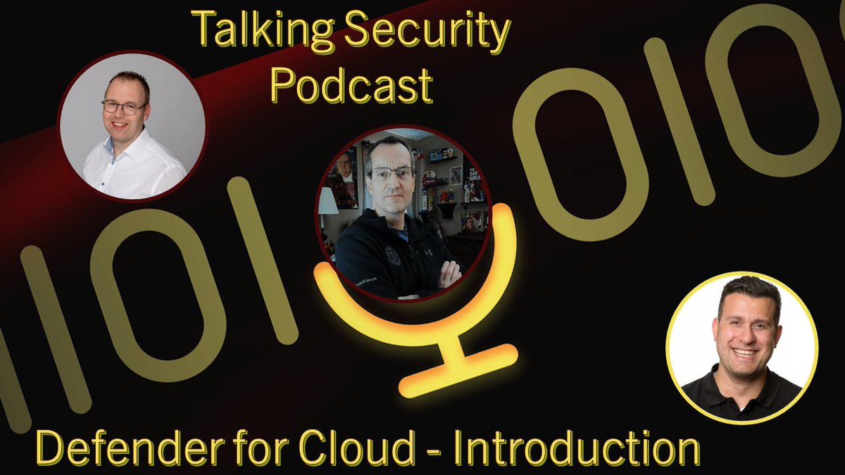 [PODCAST] The first #DfC recording of <a href="/SecurityTalking/">TalkingSecurity</a> is there. In it we <a href="/PKhabazi/">Pouyan Khabazi | MVP</a> &amp; <a href="/oudendorp/">Frans Oudendorp ☁ | MVP</a> are talking to <a href="/rodtrent/">Speaker 25</a> about #Defender for #Cloud - an introduction to Defending Clouds. 

🎙 Podcast - rss.com/podcasts/talki… or fav app

🔎 Post - talkingsecurity.nl/podcast/securi…