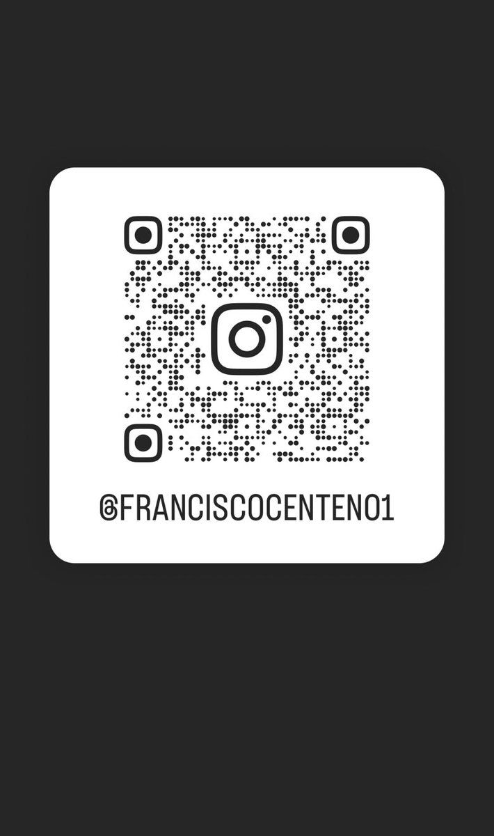 Te invito a mi perfil de Instagram 👇 instagram.com/franciscocente…