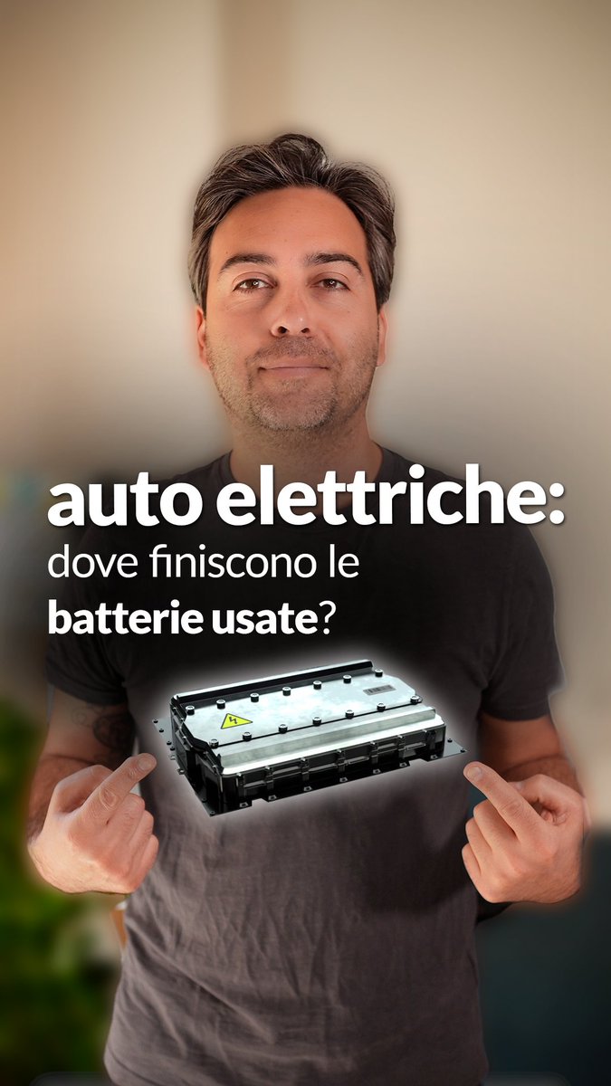 gibrus's tweet photo. C'è chi come @BoschGlobal ha già messo in moto un sistema per il riutilizzo delle #batterie usate derivate dalle #autoelettriche. Il riciclo e l'economia circolare sono imprescindibili per i nuovi modelli di business

https://t.co/8mU804O1Nr https://t.co/P7aO9Bb1Q9