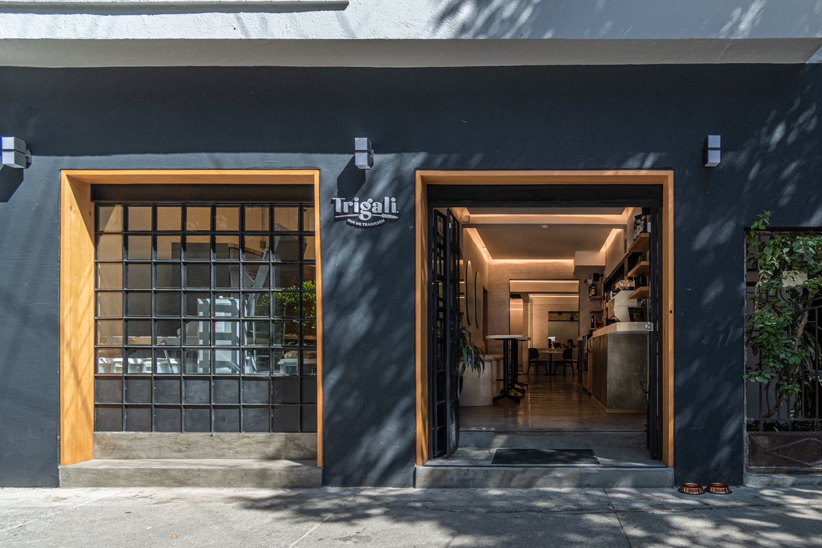 Trigali. 

Cafeteria/Panaderia. 
CDMX 

#interiordesign #interio #coffeeshop #coffedesign #architecture #arquitectura #arqmexicanos #archilovers #interiorismo #arquitecturacomercial #bakery

Fotos <a href="/Chris_Santa_Ana/">Chris Santa Ana</a>