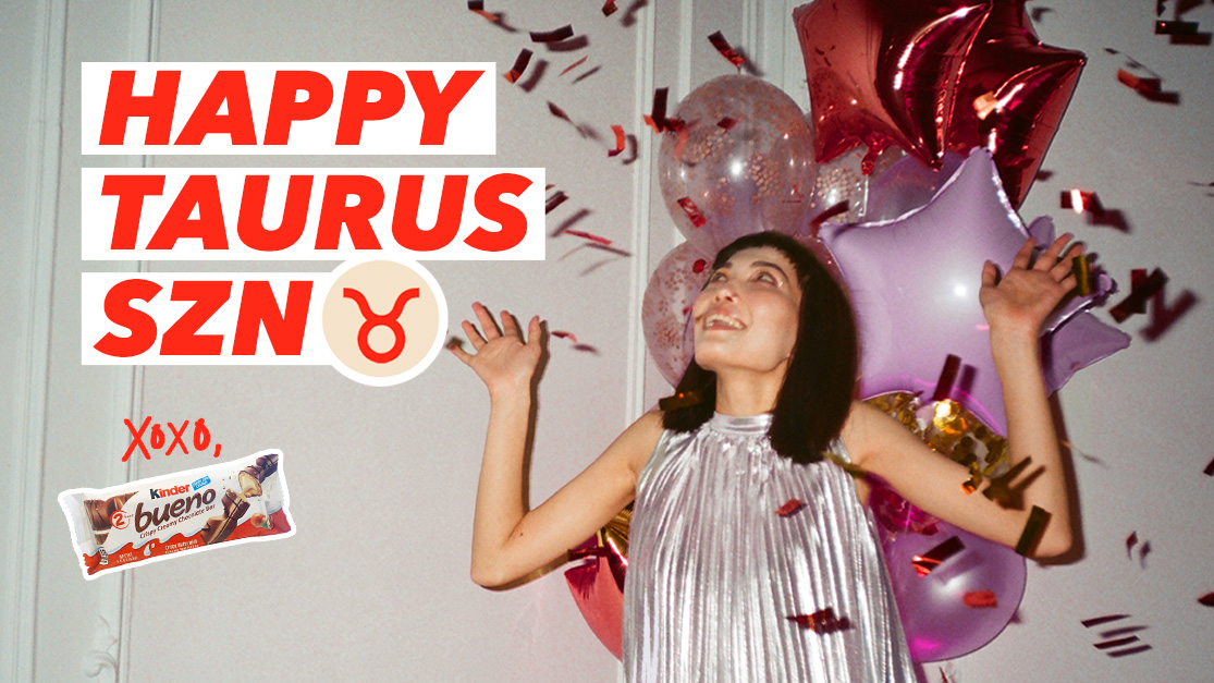 KinderBuenoUS's tweet photo. Itβs Taurus szn but all (zodiac) signs point to a #Kinderbueno bar in your future. Tag an Earth sign who relates to this the most!
#TaurusSeason #Taurus #TaurusMemes https://t.co/ZUSi9IfbgH