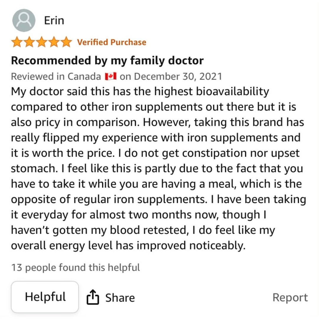 Optiferiron's tweet photo. Find more reviews for OptiFer Heme Iron on https://t.co/t4kGYo463g! https://t.co/Rq7zfV3hoI