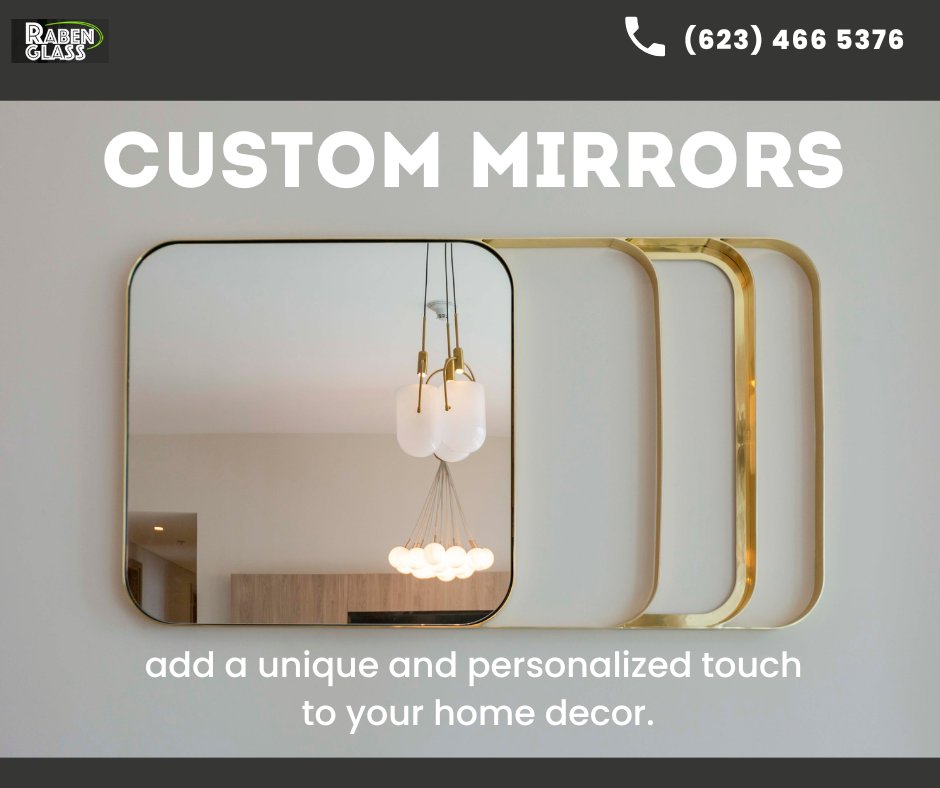 From accent walls to closet doors and everything in between, the possibilities are endless. Contact us today to schedule a consultation and start exploring the design possibilities for your home. #CustomMirrors #HomeDecor