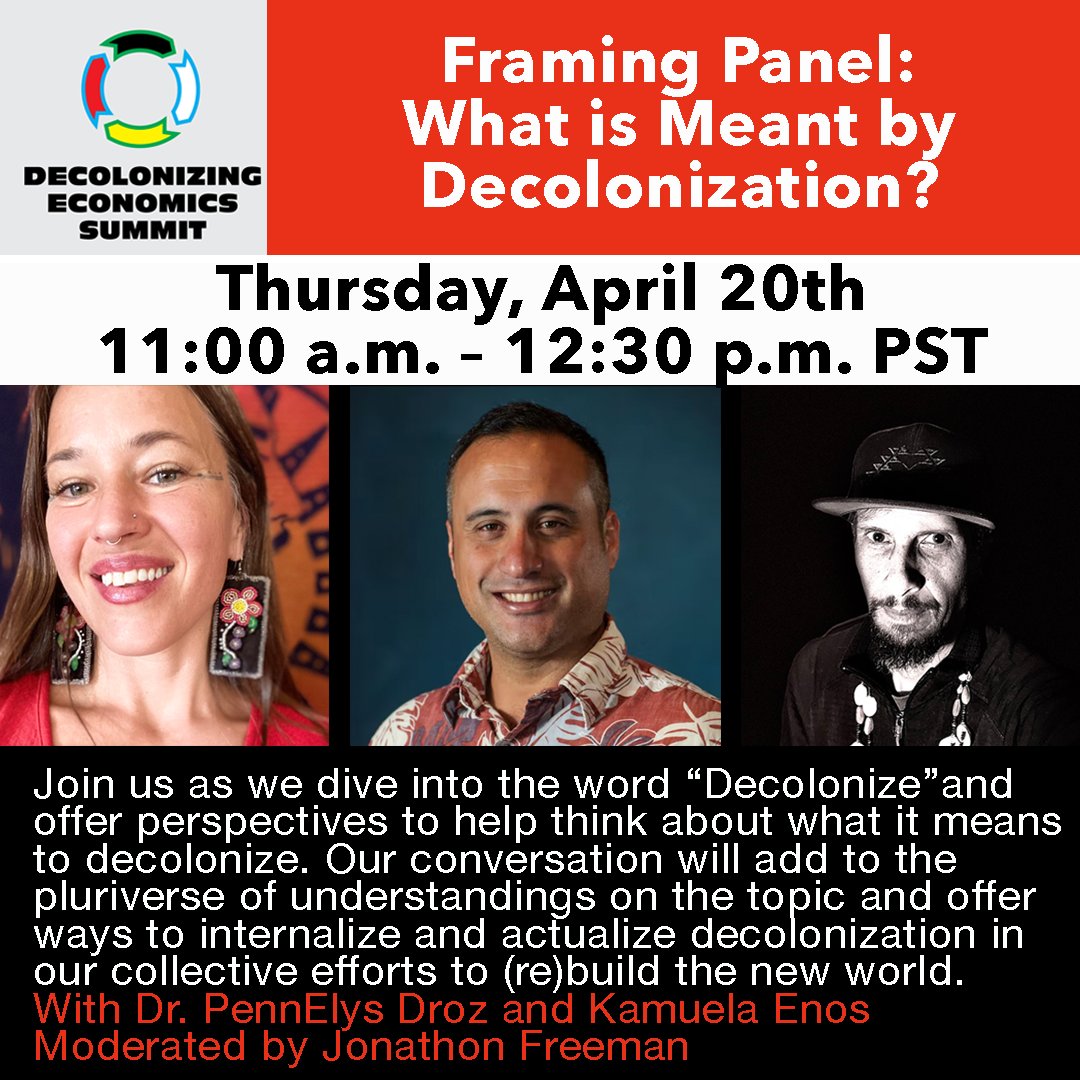 Decolonizing Economics Summit tweet media