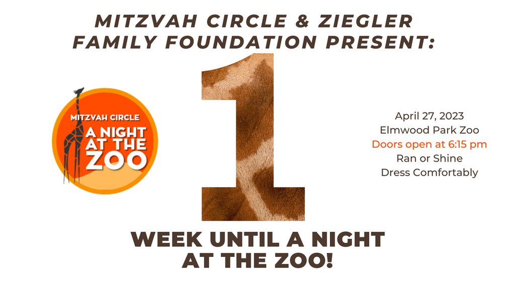 MitzvahCircle's tweet photo. We can't wait to see you at the zoo. We have a fun night planned for you! Check in begins at 6:15 pm โ
โ
#mitzvahcircle #charityeventโ #fundraiserโ โ #eventsโ #flyeaglesfly #mikequick https://t.co/PLDulDafyr