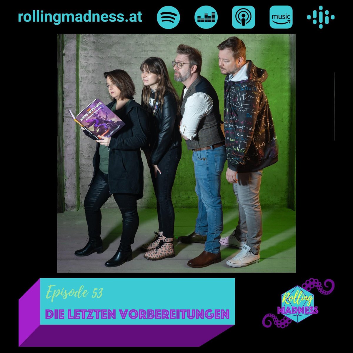 Folge 53 - Die letzten Vorbereitungen 
Yheri, Bartur und Matzo bereiten das Haus vor für ihr Treffen mit der Bocah Lola, à la Kevin allein Zuhause und auch ein paar Fallen

#dnd5e #dnd #ttrpg #pnpde

rollingmadness.at/podcast/folge5…
Sämtliche Podcast Plattformen: linktr.ee/rollingmadness