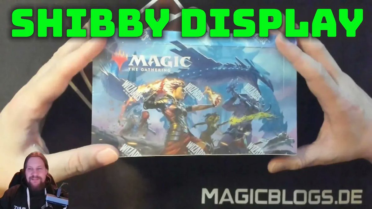 Er hat sich das #MTGMachine Display im #sponsored #Prerelease Event bei <a href="/magicshibby/">einfach.shibby</a> verdient - und natürlich macht es <a href="/AnaFreakle/">Freakle | MagicBlogsDe</a> mit euch zusammen im Video auf!
▶️ youtu.be/7B-pd-0kWxw