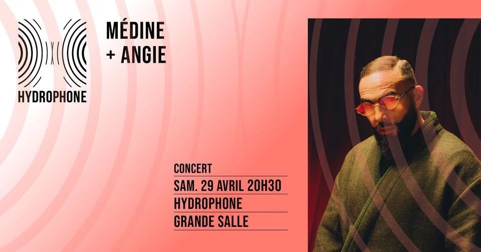 | Concert de <a href="/Medinrecords/">Médine</a>🎶

👉 Il sera à l'<a href="/Hydrophone56/">Hydrophone</a> de Lorient ce samedi 29 avril ! Nous invitons nos #étudiants à venir profiter de nos prix ventes flash : 5€

👉 Pour acheter vos places : culture@listes.univ-ubs.fr ou 02 97 87 58 38

+ d'info : www-actus.univ-ubs.fr/fr/index/actua…