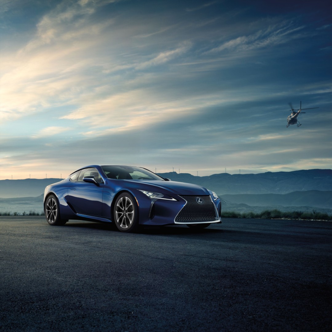 _lexusofmtkisco's tweet photo. Stir your senses. Seek the extraordinary. Share your excitement. Where would you travel in a #LexusLC 500h? https://t.co/aot66RhA9b