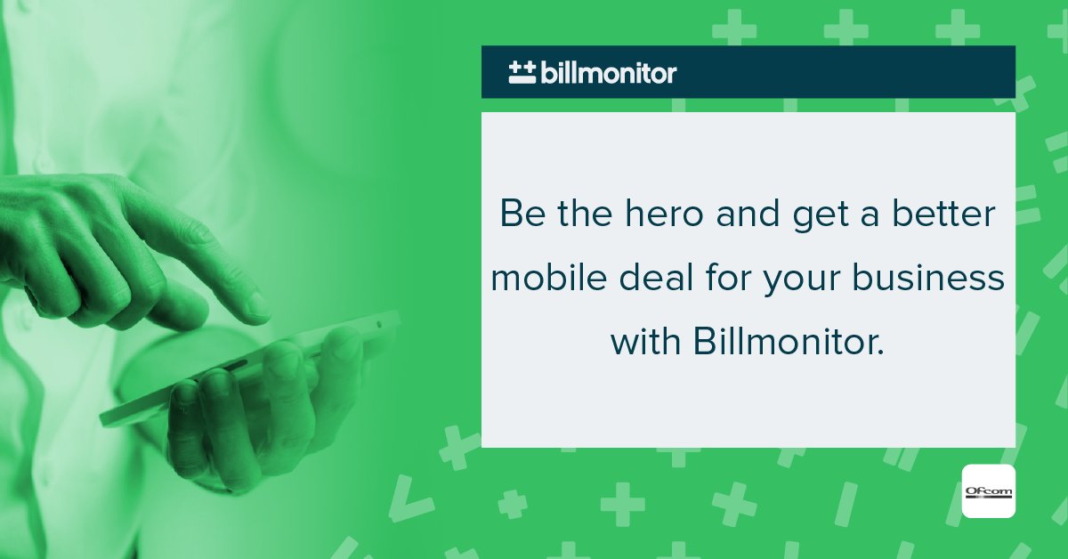 Billmonitor's tweet photo. This week's little 'Did you know...'

The more you spend on your mobile contract, the more your mobile account manager earns in sales commission!

So who's looking after you?

Billmonitor is. https://t.co/2flhAC11k9
