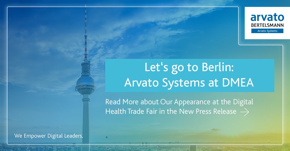 Discover exciting innovations for the German healthcare industry at #DMEA! Learn more about our latest products #TIMessenger and #IDP as well as our trending topic artificial intelligence 🧠 arva.to/82XTr