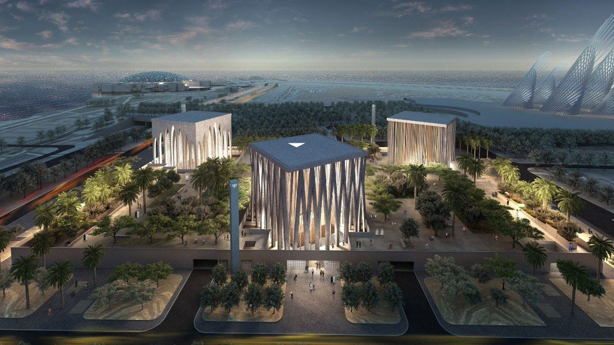 angeloscola's tweet photo. Una chiesa cattolica, una moschea e una sinagoga formano la Casa della famiglia abramitica di Abu Dhabi, un’impressionante documentazione che la religione può giocare un ruolo di primo piano in una società modernizzata. https://t.co/VBYw3MNldH