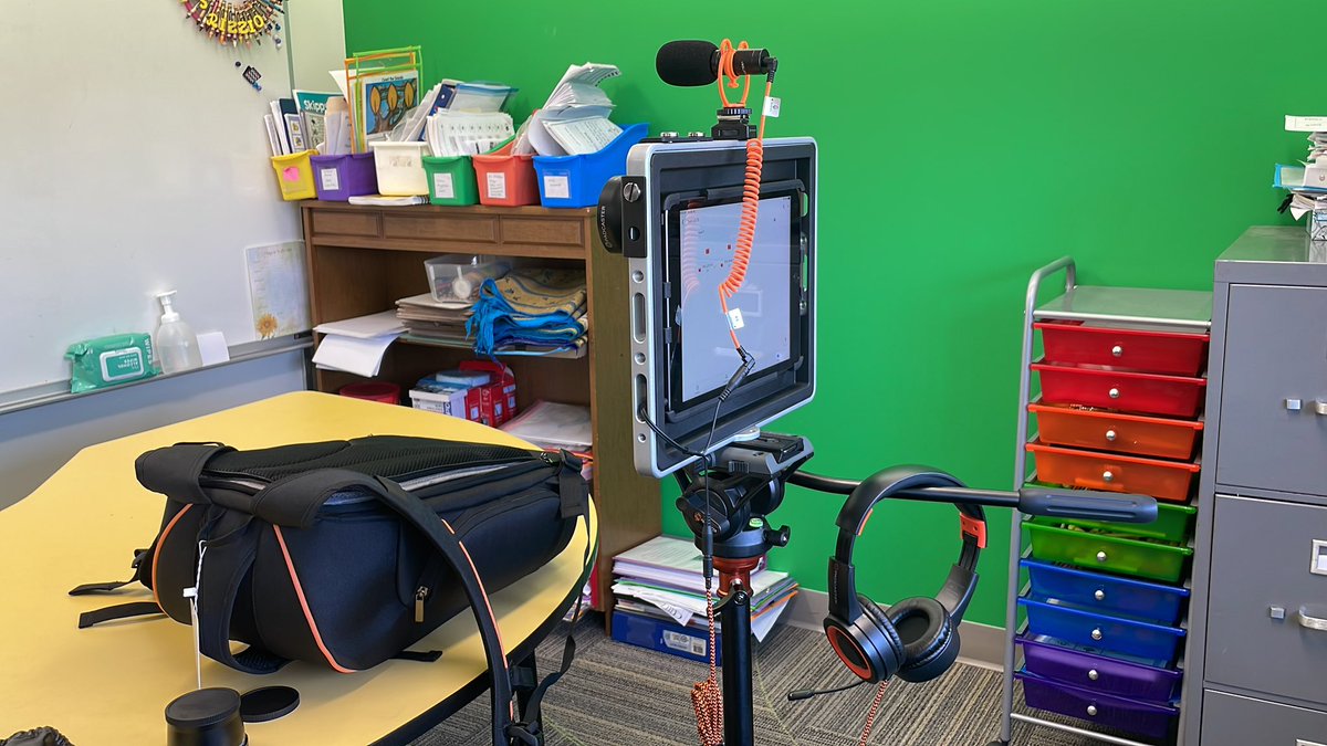 Just delivered this <a href="/padcaster/">Padcaster</a> this morning, and we are already testing out the mini mic and wide angle lens for a special EL language project #studentvoice #worldlang #edtech #lovemyjob