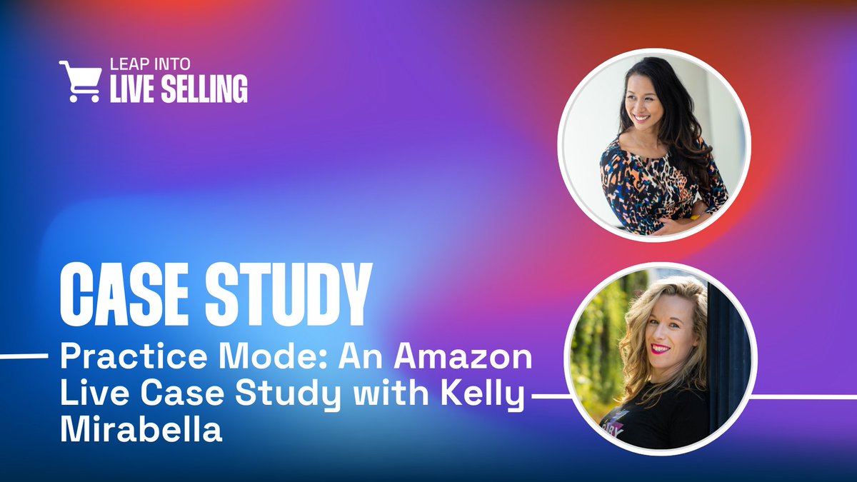 ecammtweets's tweet photo. Join us for #LeapIntoLive Selling, our FREE virtual event, on Apr 24-25! 🎉
Hear from @Stellar247 on her successful journey as an #AmazonLive Seller & discover the experiments that helped her launch successfully. 🚀
Don't miss out! Register now at https://t.co/nEntfNOdXL https://t.co/0ACkDXwIRI