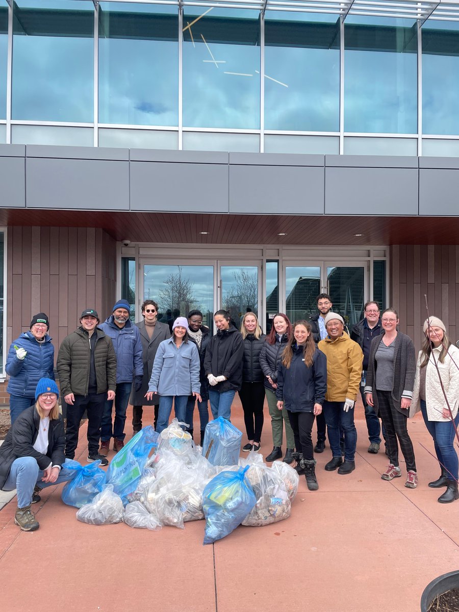 SustainableWat's tweet photo. Our Earth Day clean up was a success! Thank you to @OpenText, @YourNCU, @SAP, and our staff for coming out and helping to keep the @RTPARKUW in ✨immaculate shape✨!

#EarthWeek2023 #EarthDay #EarthDayCleanUp https://t.co/lcqHUXkVaO