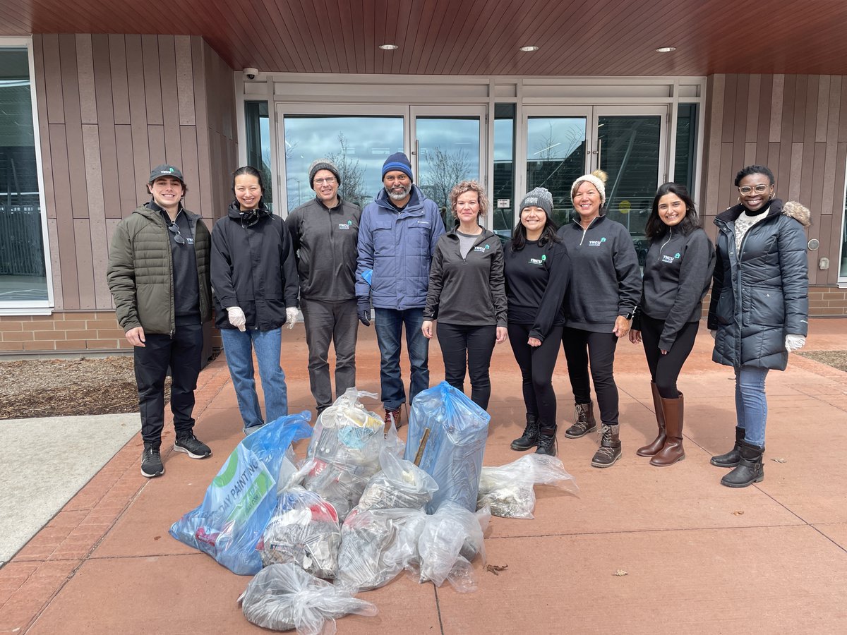 SustainableWat's tweet photo. Our Earth Day clean up was a success! Thank you to @OpenText, @YourNCU, @SAP, and our staff for coming out and helping to keep the @RTPARKUW in ✨immaculate shape✨!

#EarthWeek2023 #EarthDay #EarthDayCleanUp https://t.co/lcqHUXkVaO