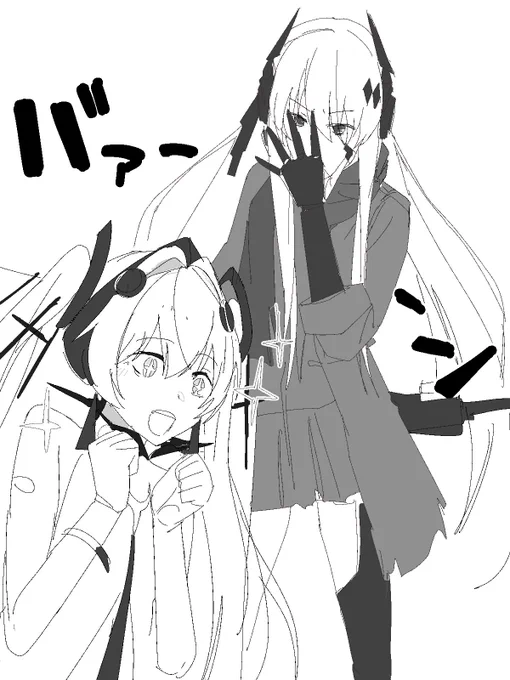 αがルナにジョジョを読み聞かせた後にやりそうなこと

#punishinggrayraven 
#战双帕弥什 