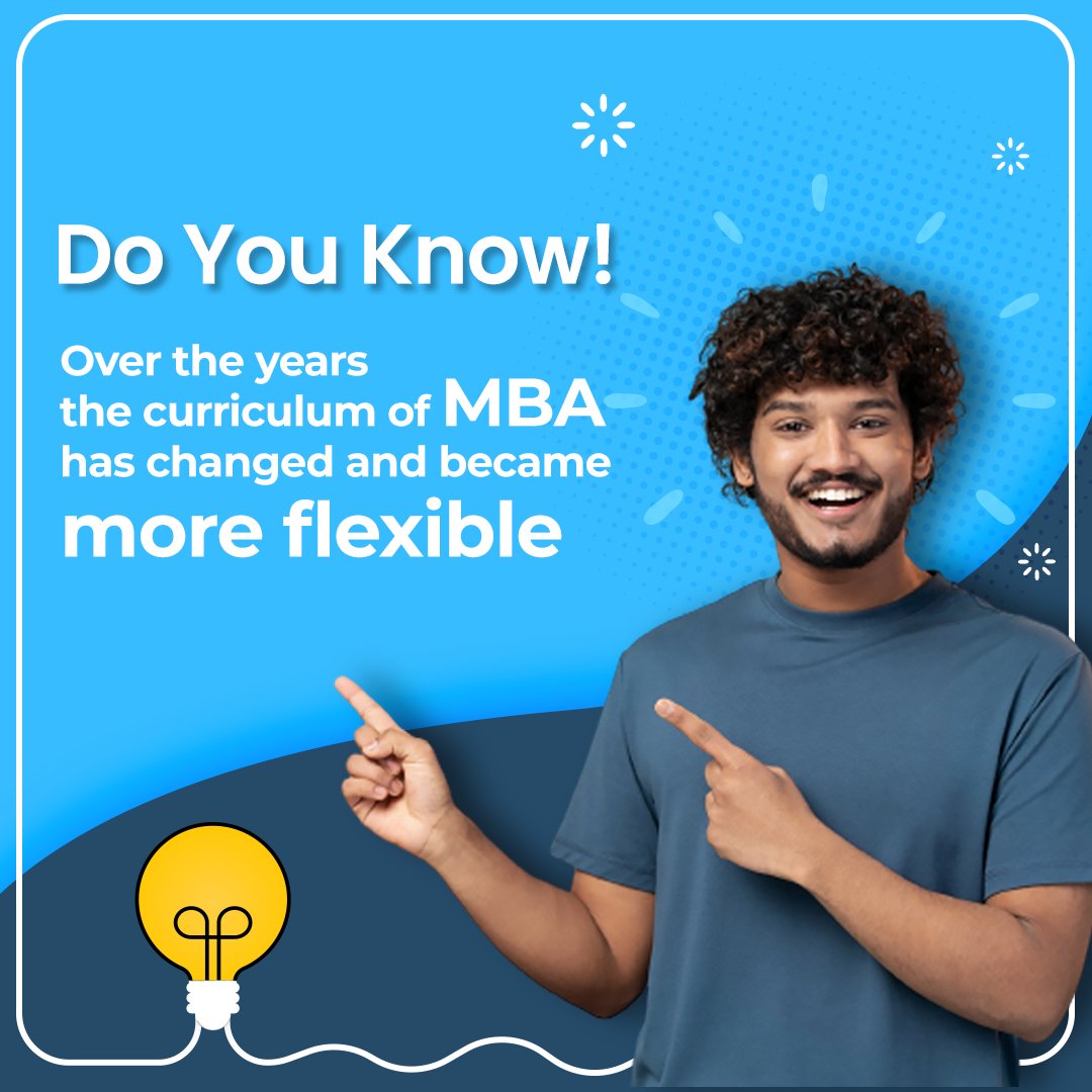 OrionEdutech1's tweet photo. Earlier the MBA curriculum was not as flexible as it is today. Nowadays we have the option to opt for an online MBA to accelerate our career which was not the case even a few years ago.

#didyouknowfacts #MBA #MBAprogram #careeropportunities https://t.co/iidfTE0F1K