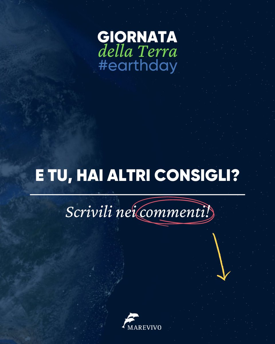 🌍Oggi è la #GiornataMondialeDellaTerra #EarthDay e noi vogliamo celebrarla con qualche consiglio su come rispettare al meglio il Pianeta che ci ospita… tu ne hai altri? Condividili con noi nei commenti!⬇️😍
#22Aprile #Terra