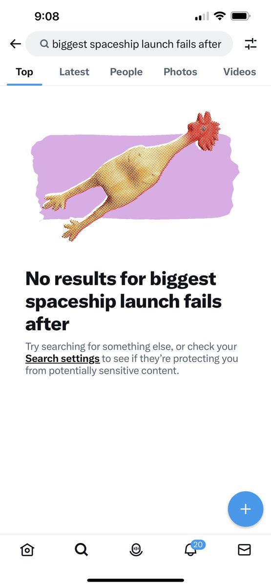 Lup3Garza's tweet photo. Does someone controls the media ? 

biggest spaceship launch ... https://t.co/lc83gm0u7S