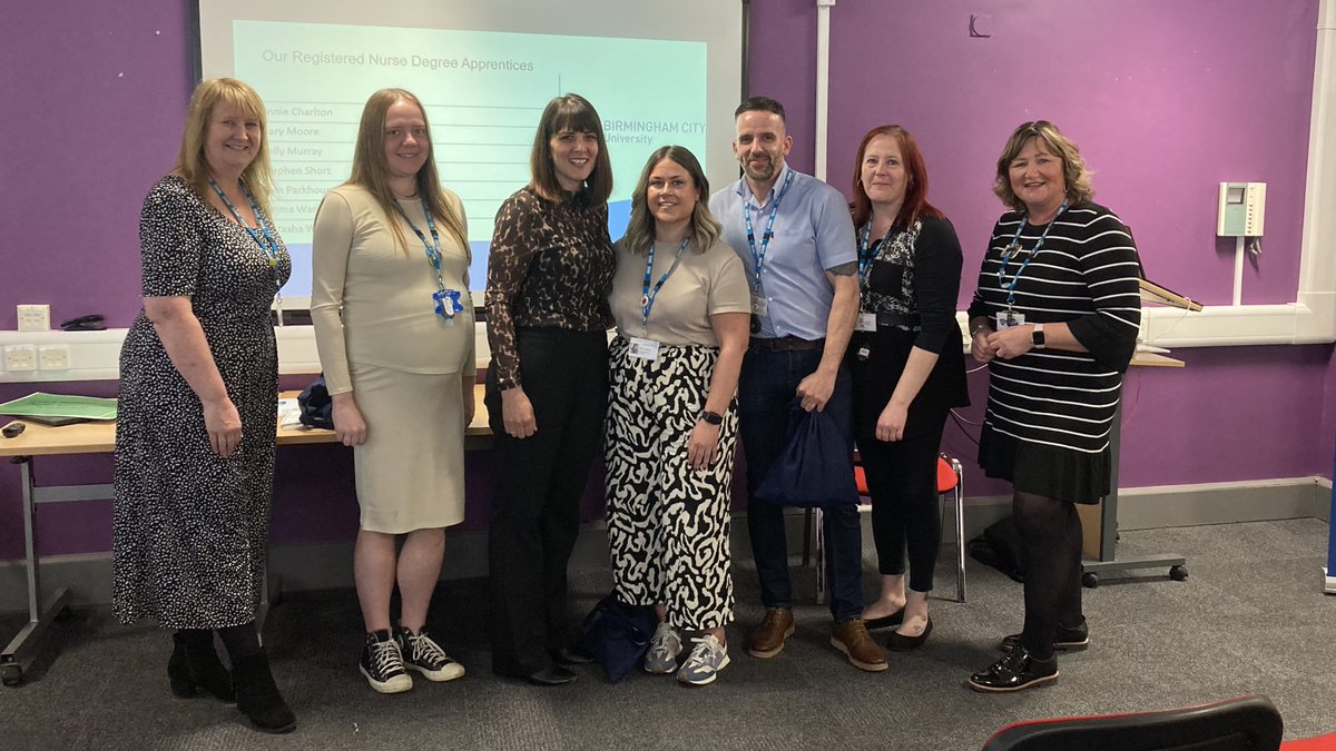 On Tuesday, we celebrated our first ever cohort of qualified Registered Nurse Degree Apprentices (RNDA) at #TeamCWPT! 💫👏 Huge congratulations to Natasha, Annie, Emma, Samantha, Gary, Stephen and Kelly. We can’t wait to see where your #nursing career takes you!