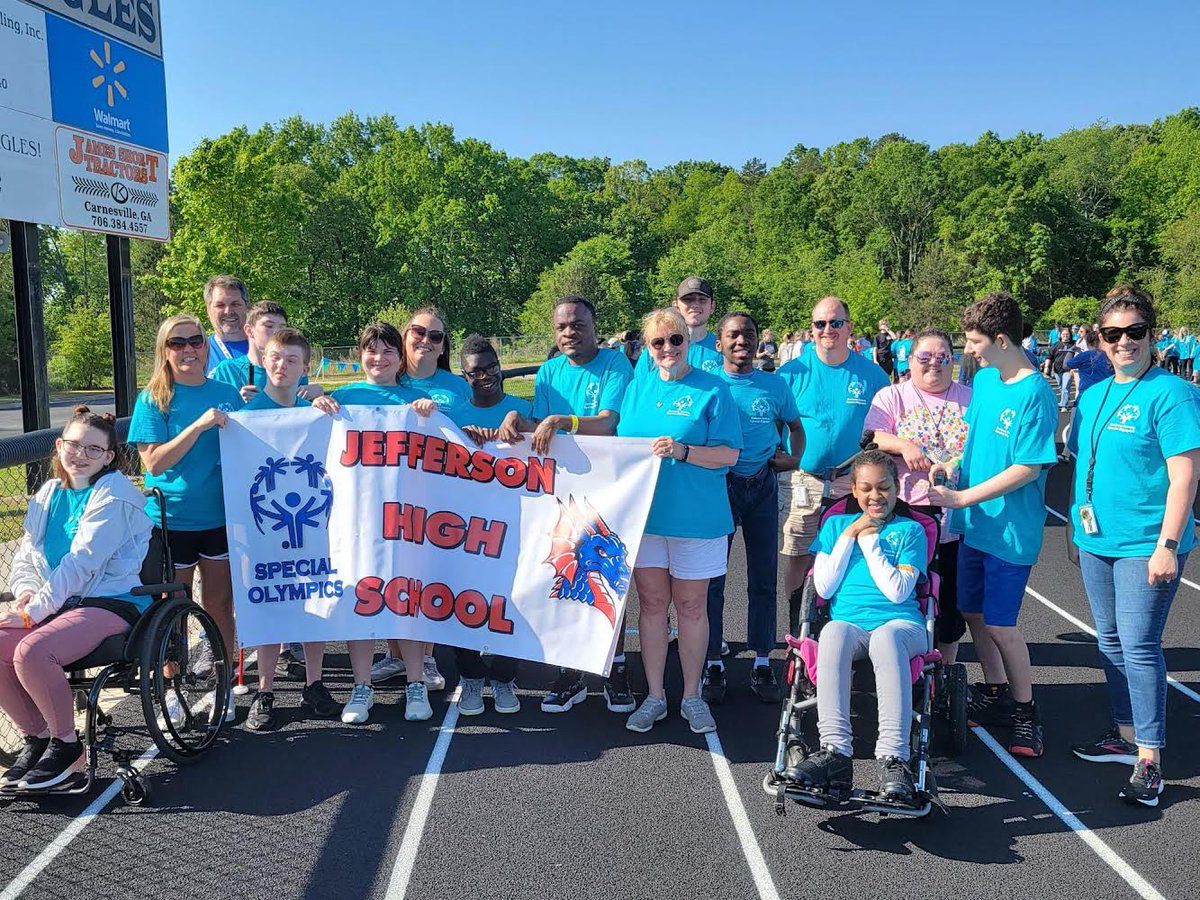Good luck to our students who are participating in the Special Olympics event today!