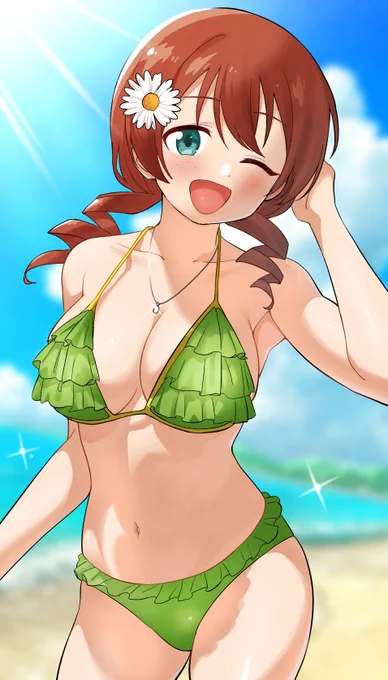 エマちゃんがやっていい布面積じゃない 
