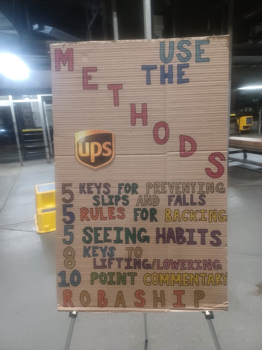 Everyday as a safety committee member we try to give a good safety tip and message but only you can determine if you want to work safe please have a safe day