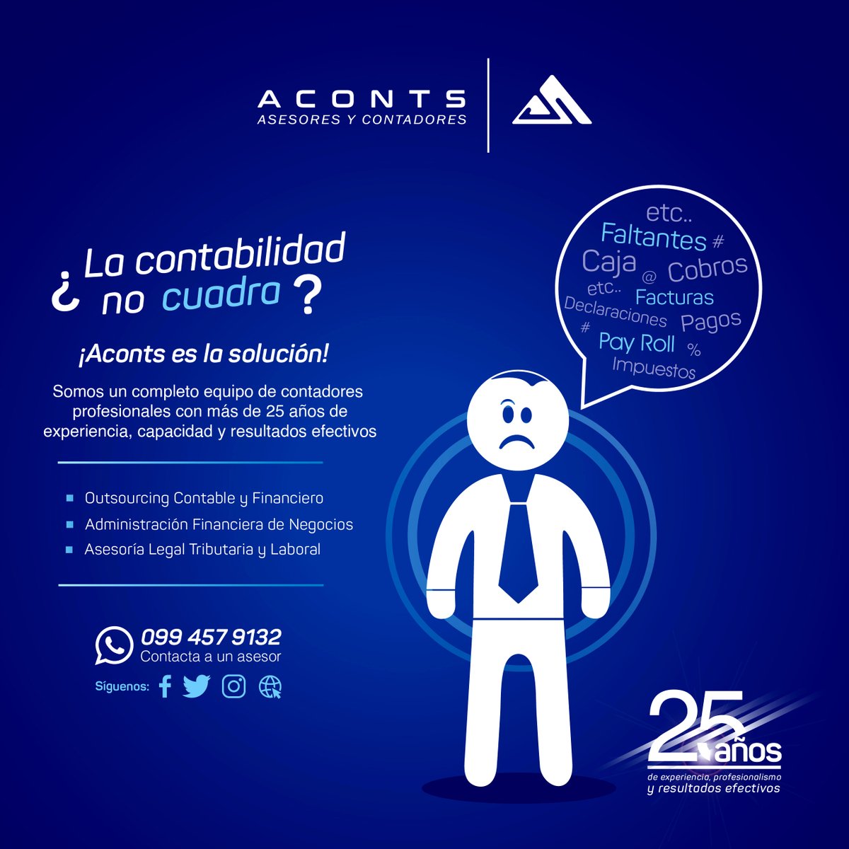 AcontsEC's tweet photo. Tu emprendimiento ha crecido y ahora necesitas ayuda con la #contabilidad de tu #negocio, #empresa o #actividad #profesional. @AcontsEC  es el equipo de asesores profesionales contadores que necesitas. ¡Contacta con un asesor ahora! 0994579132 https://t.co/hs0kIVk0cy