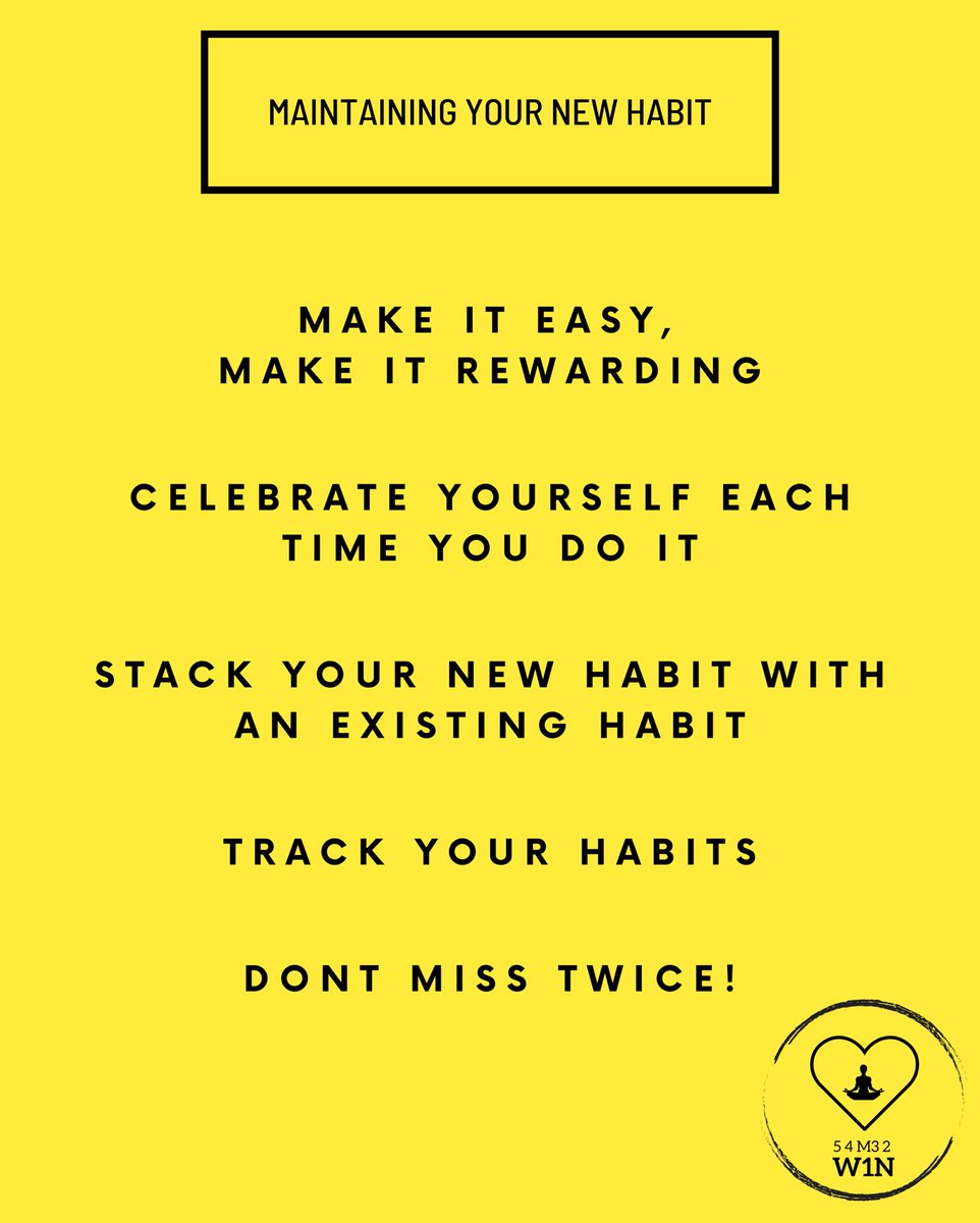 A simple guide to building a new habit! 👇🏻

Come grow with us 🤝

#habits #newhabits #growth #habitformation #mindsetmatters #bestversionofyou #wintheday #5towintheday