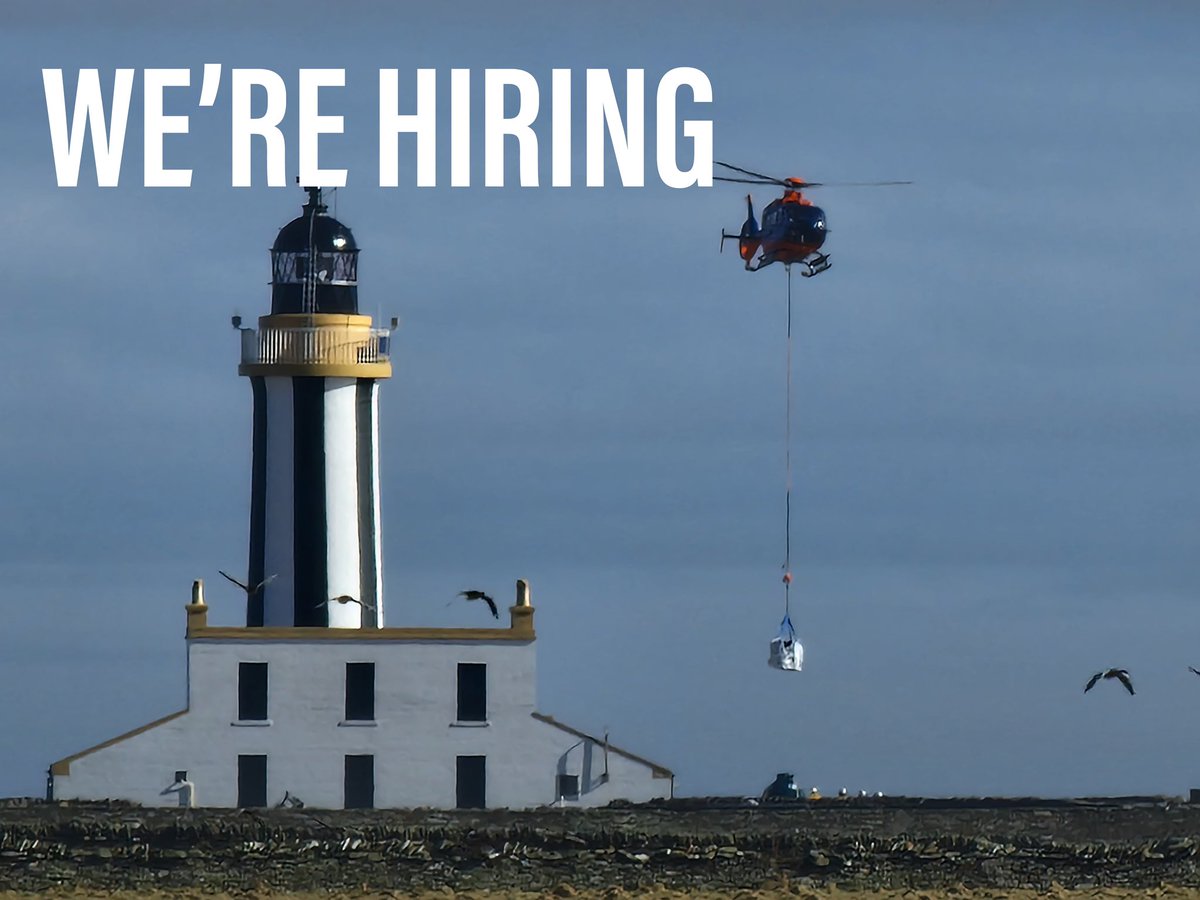 We need an *Electrical Projects Engineer*. Site visits involve travelling to any one of our 208 lighthouses in Scotland &amp; Isle of Man. 

We’d love to hear from you if you have the right experience &amp; keen to work for a unique organisation. Apply by 9 May bit.ly/3mPOz2p
