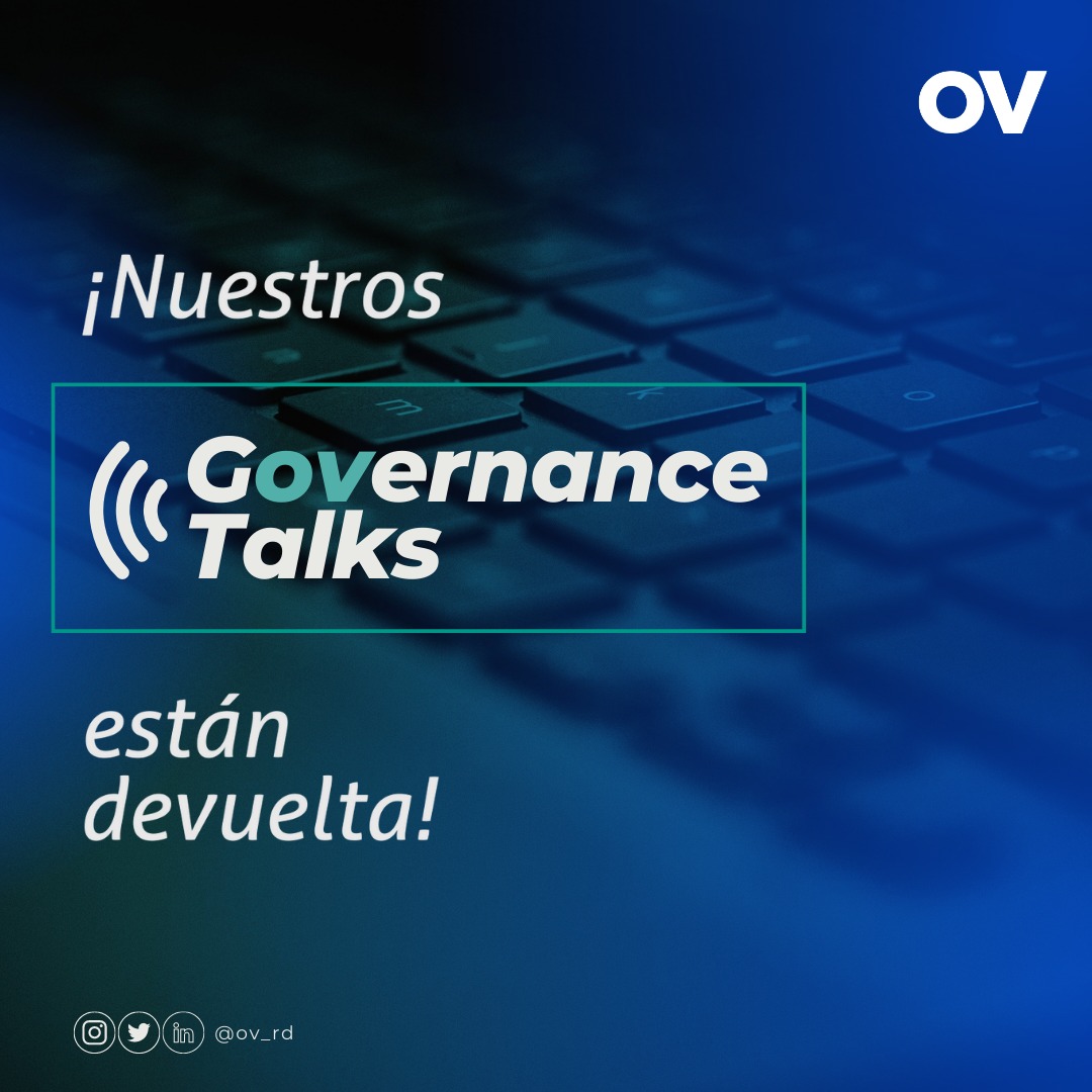 OV__RD's tweet photo. Nuevamente podrás ser parte de nuestros #GovernanceTalks, una serie de eventos virtuales sobre temas de relevancia desde nuestra perspectiva como expertos en #GobiernoCorporativo, #TecnologíaeInformación y #regulación.
Mantente al tanto de nuestras redes sociales para saber más. https://t.co/zolFpwAzfU